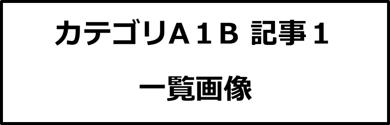 カテゴリA１B記事１画像